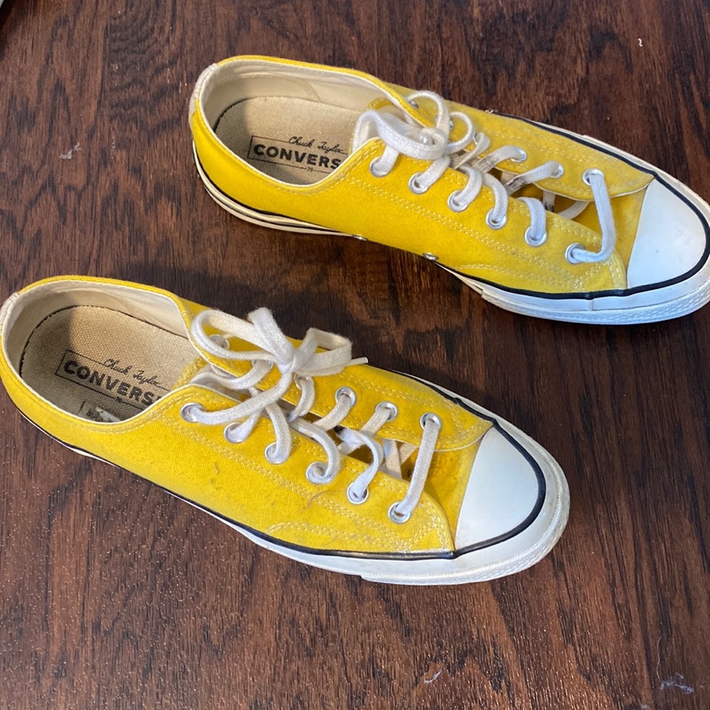 Yellow Converse - Chuck 70’s Low